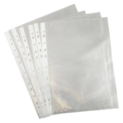 Chemise plastifiée transparente